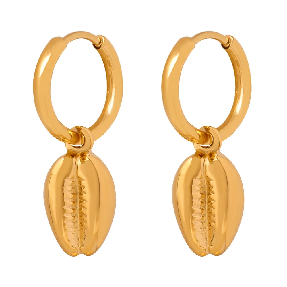 Cabo Cowrie Tide Earrings
