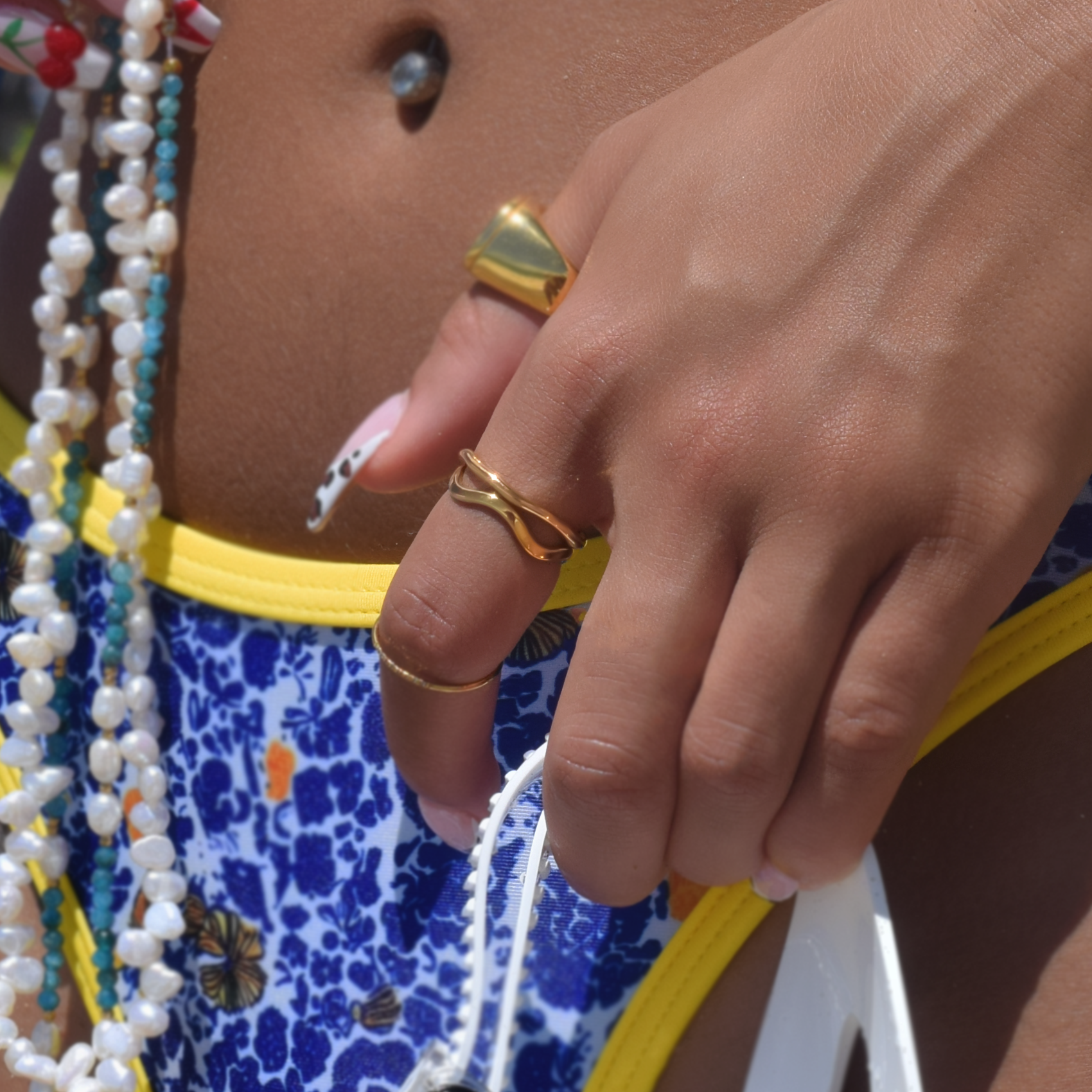 Driftwood Duo Rings