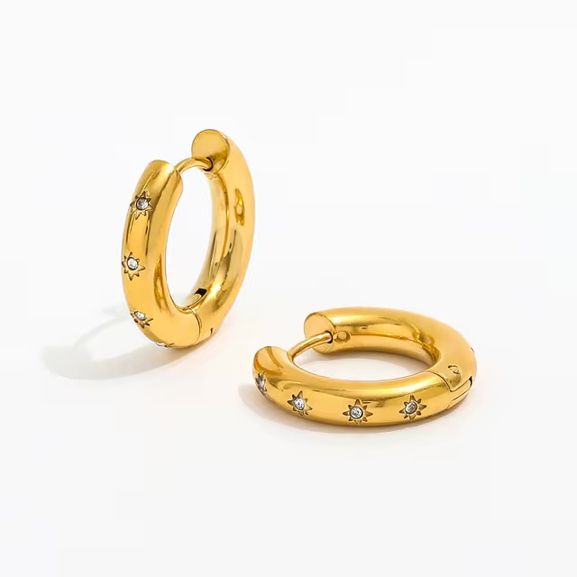 Cielo Hoop Earrings