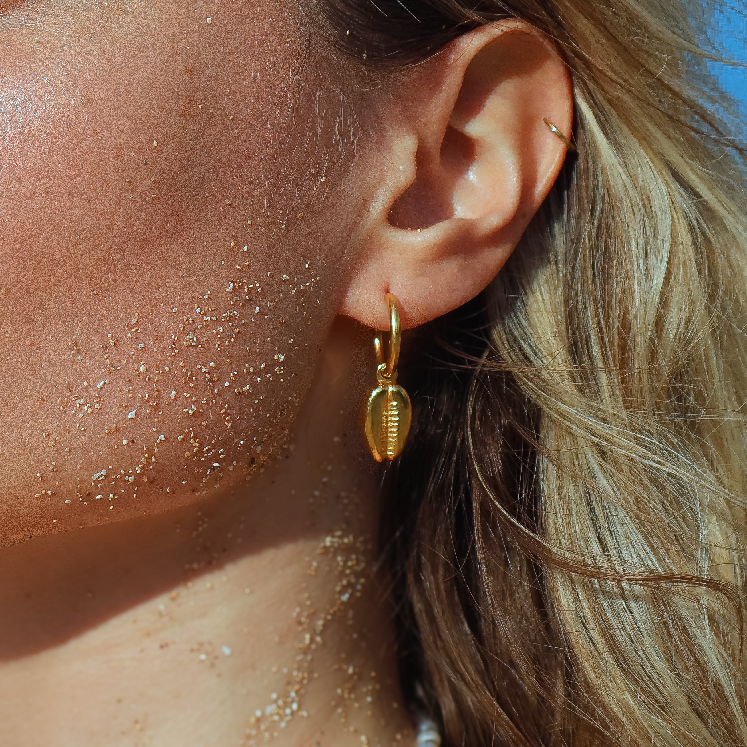 Cabo Cowrie Tide Earrings
