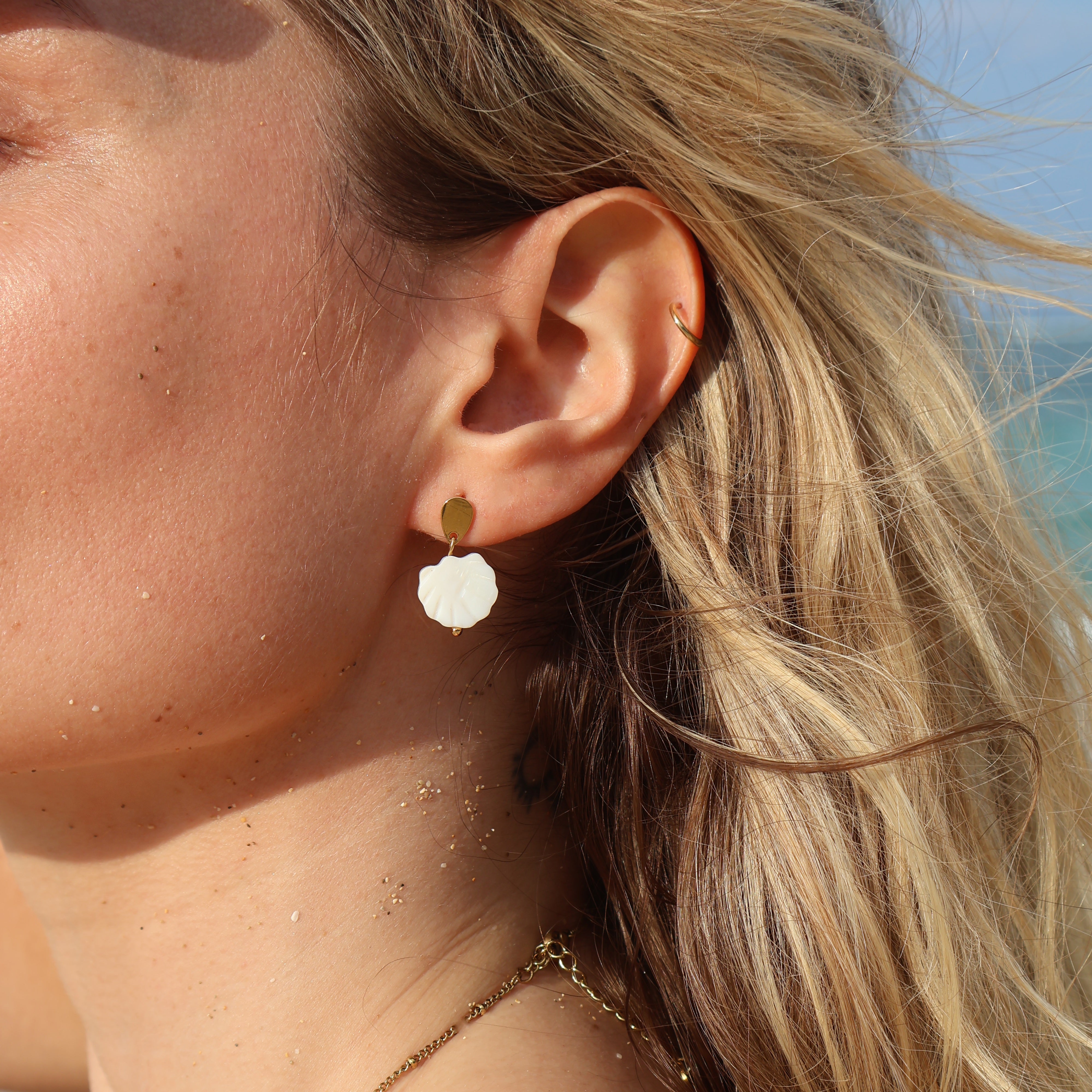 Kahala Shell Earrings