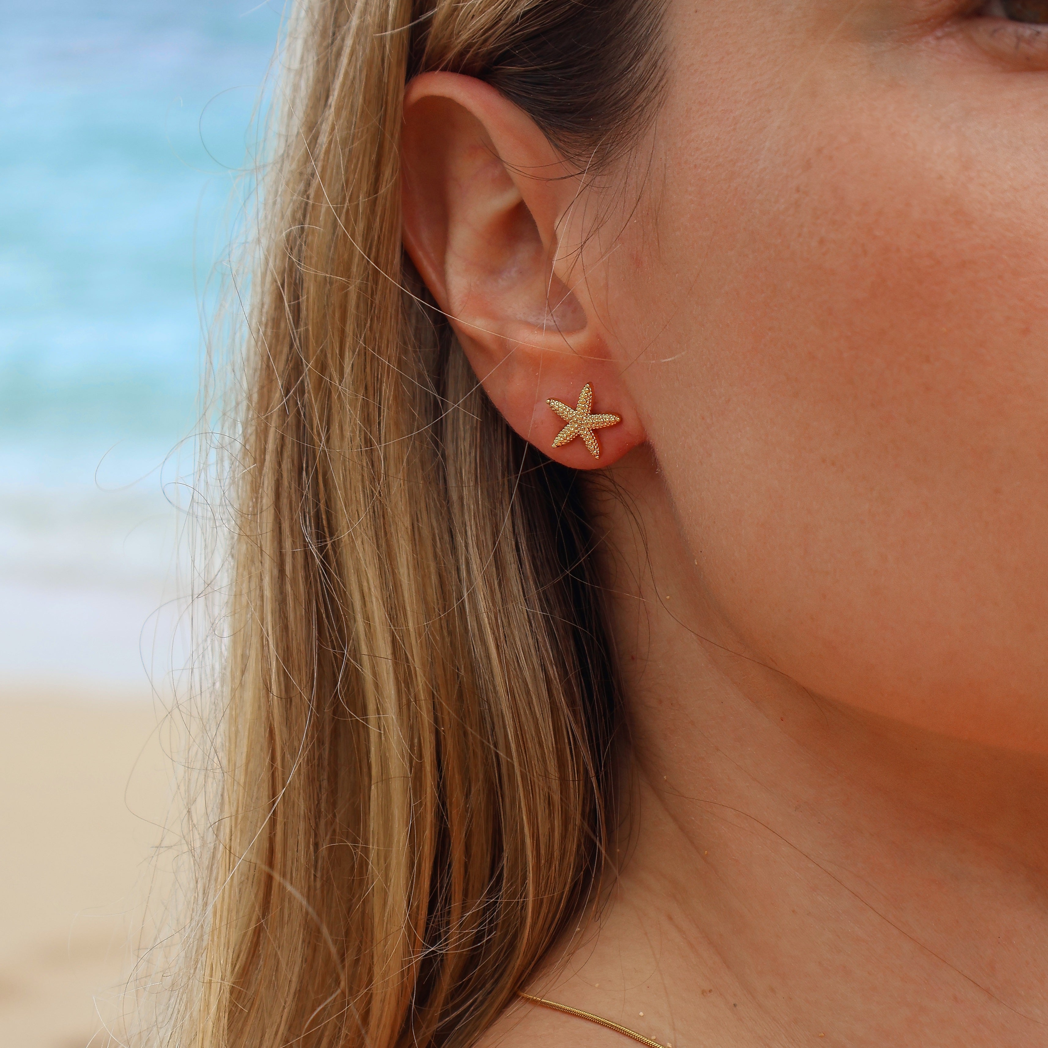 Kora Starfish Stud Earrings