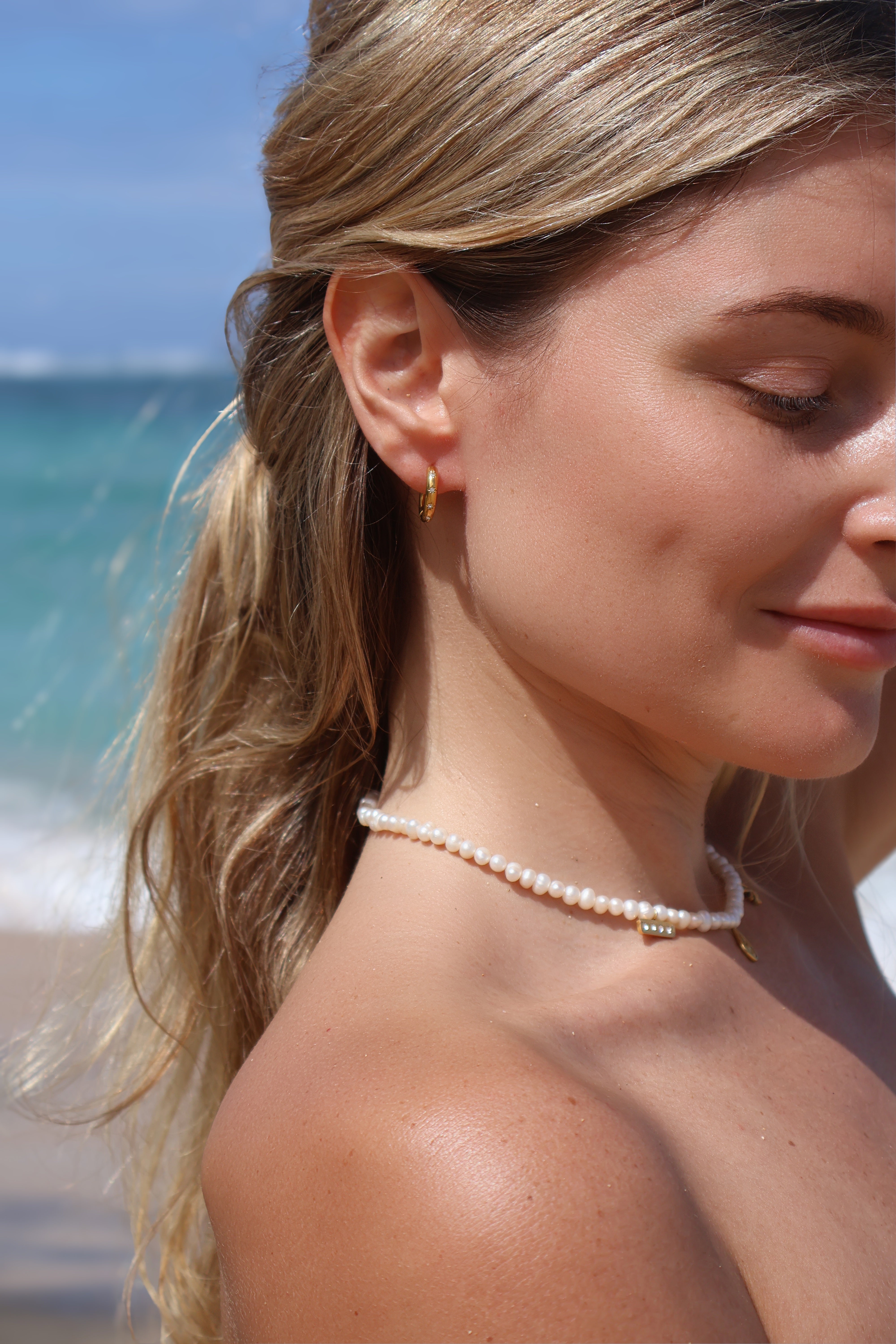 Cielo Hoop Earrings