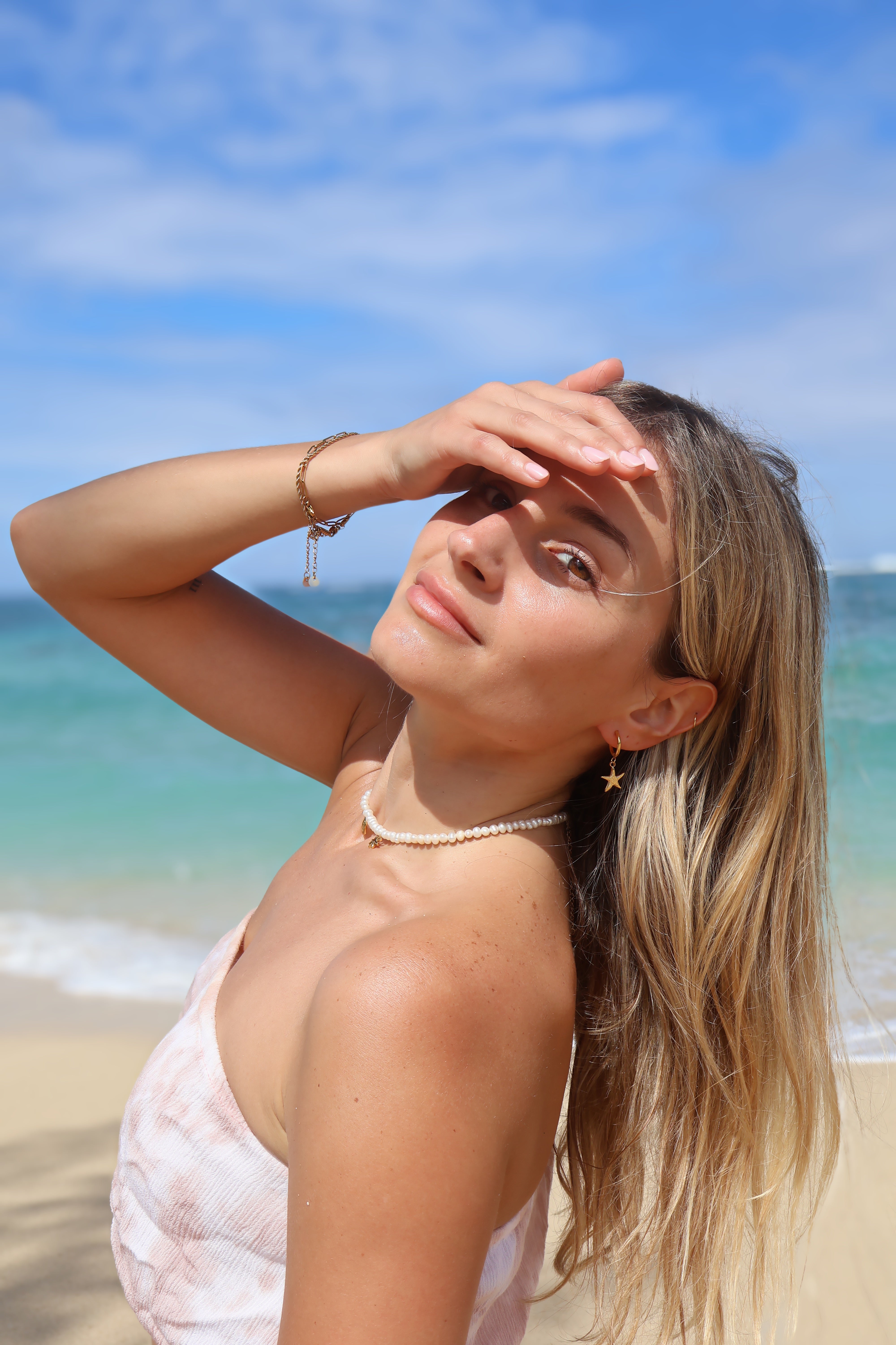 Kora Starfish Hoop Earrings
