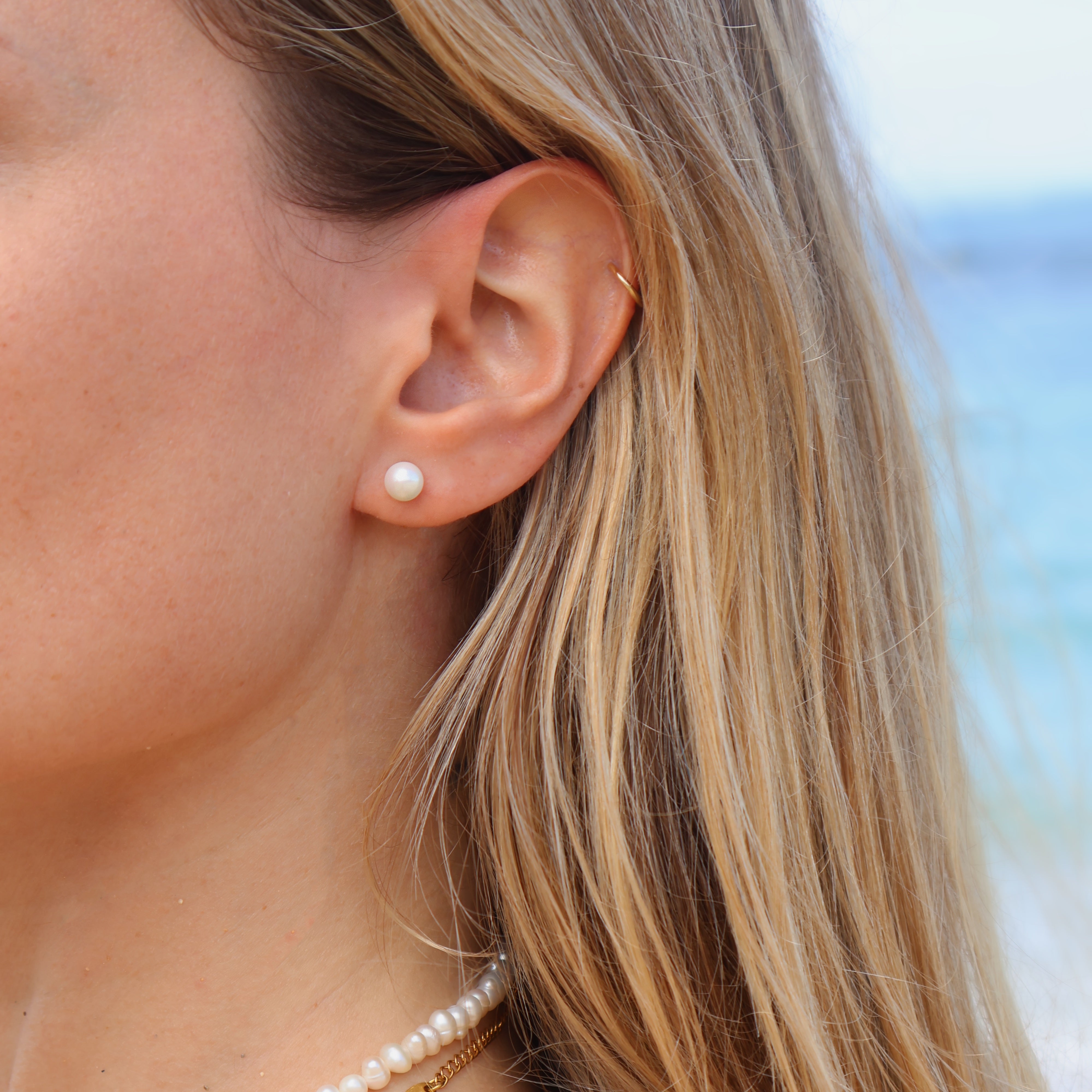 Sophie Pearl Stud Earrings