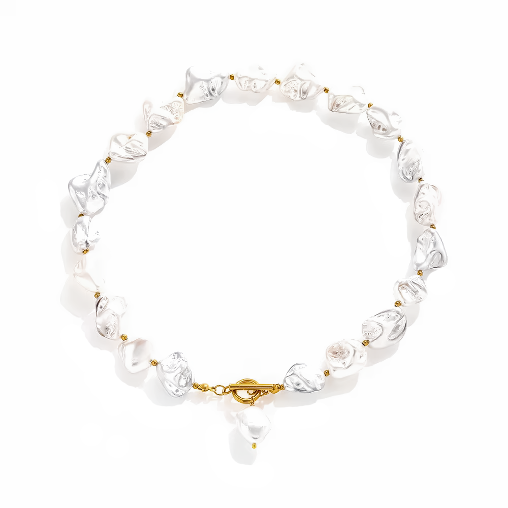 Ocean Bloom Pearl Necklace