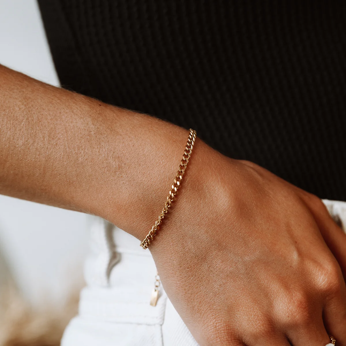 Tidal Flow Cuban Bracelet