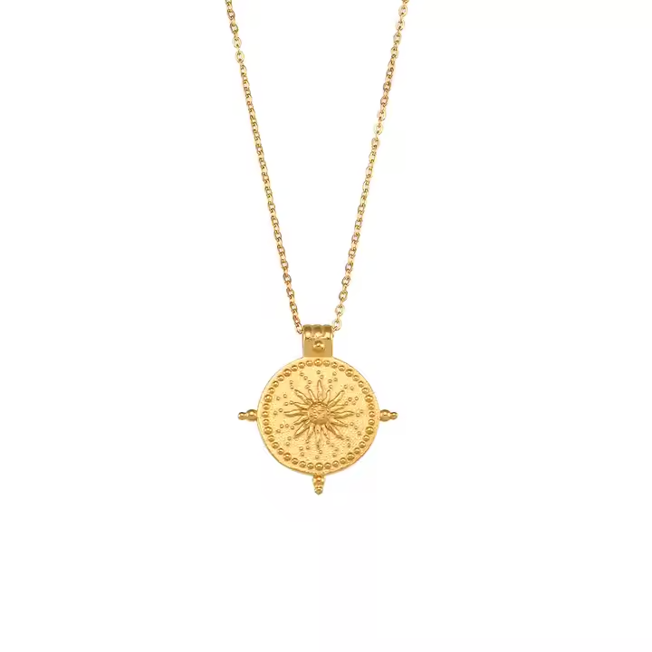 Soleil Compass Necklace