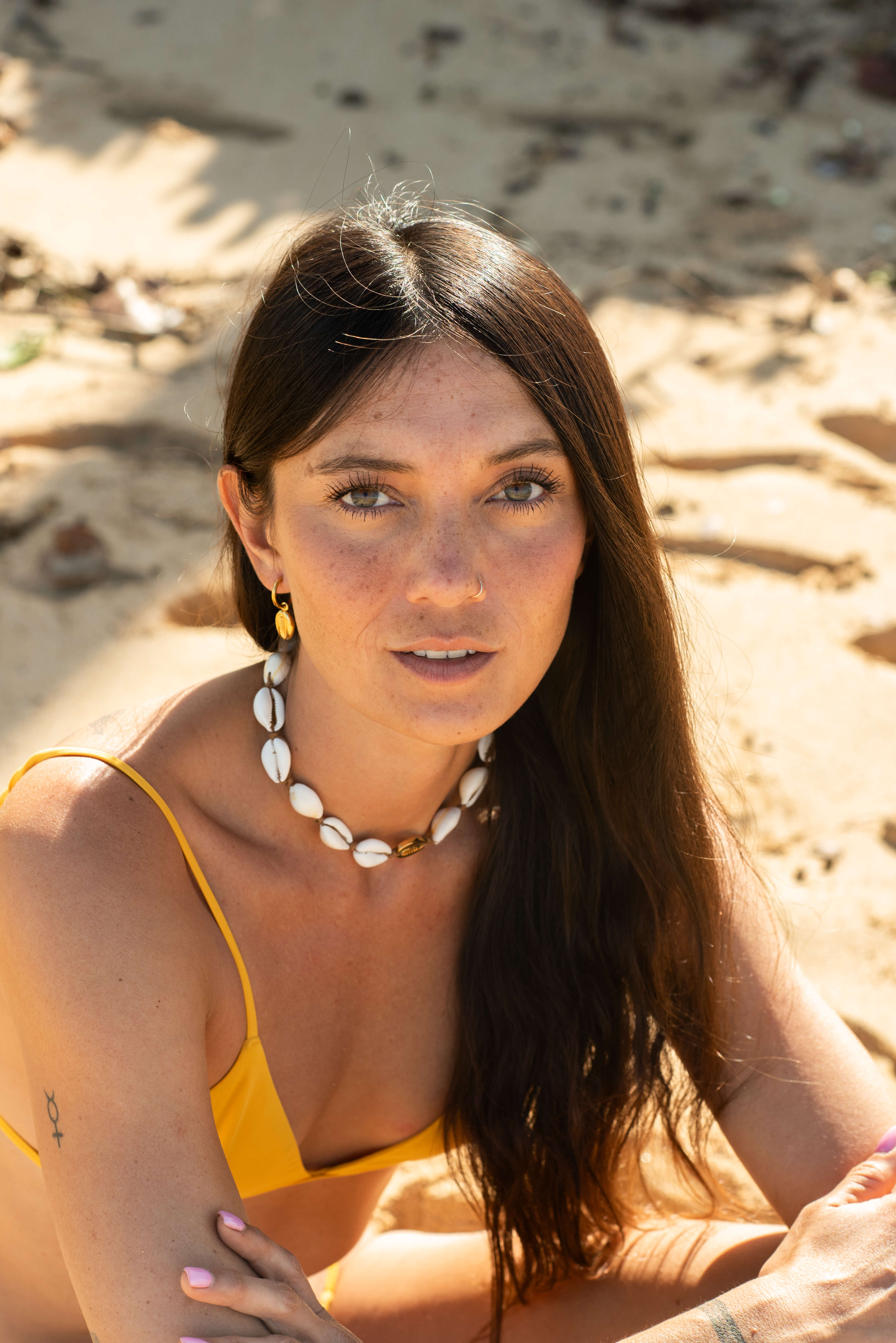 Cabo Cowrie Tide Earrings