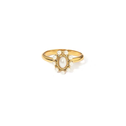 Monaco Mode Pearl Ring