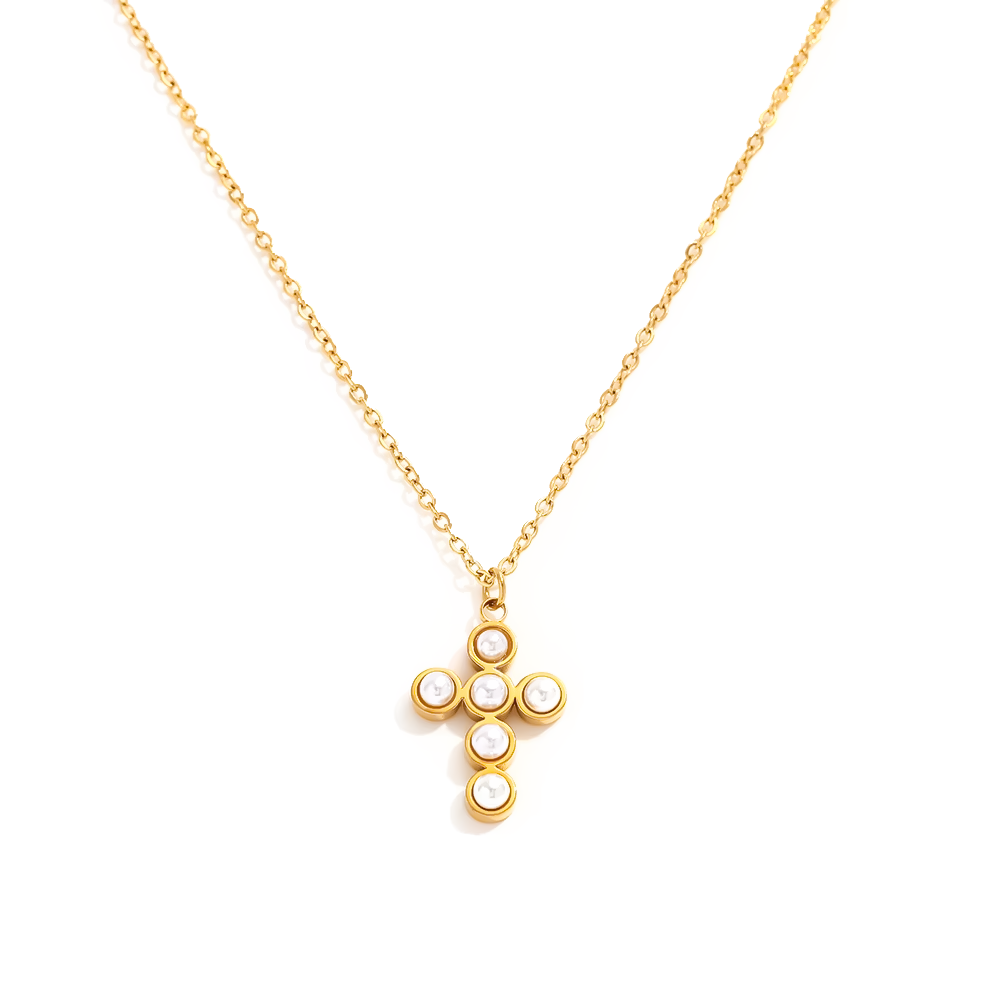 Catalina Cross Necklace