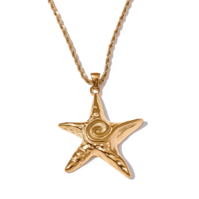 Sea Spiral Necklace