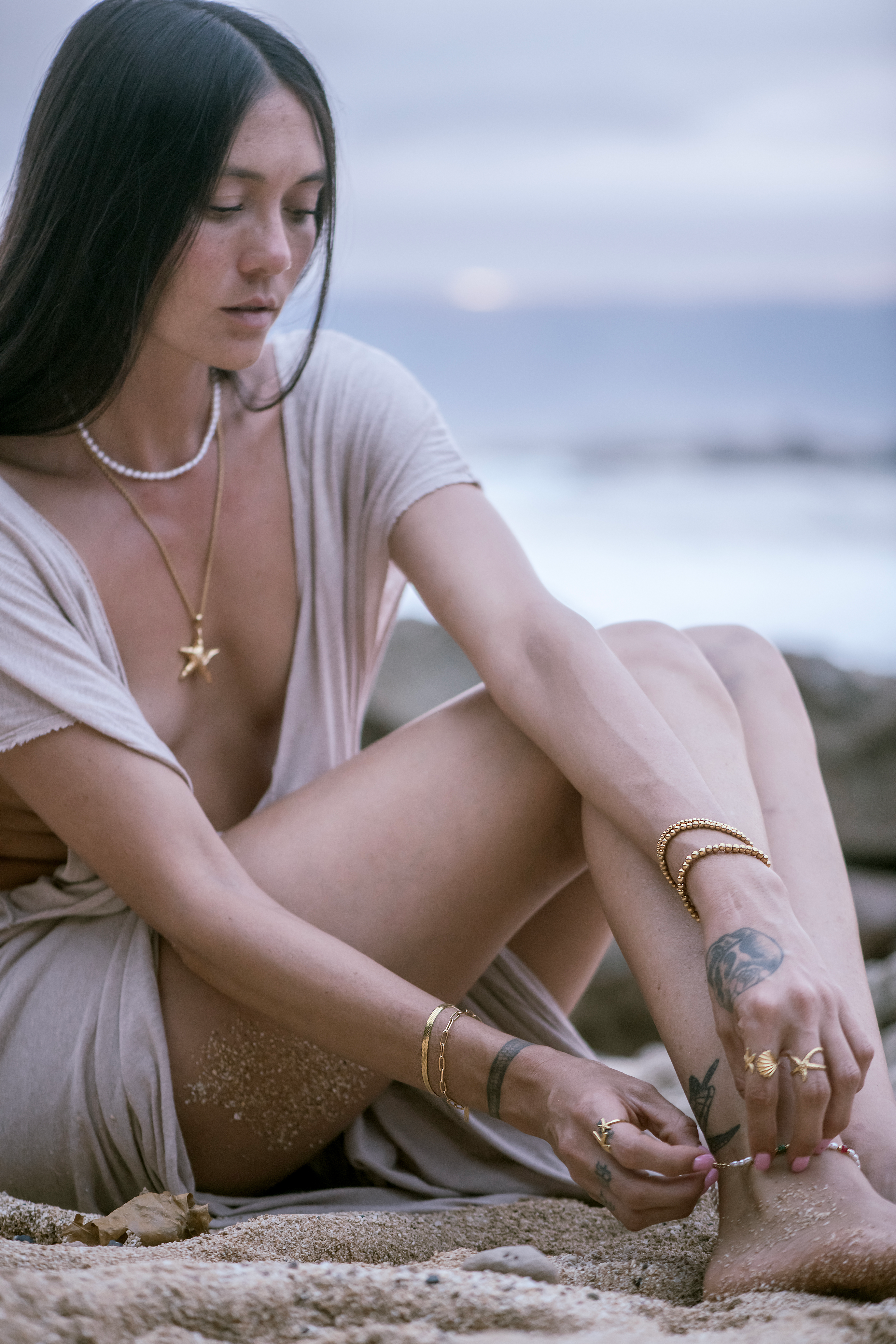 Sea Spiral Necklace